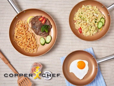 Copper Chef多功能料理平底圓煎鍋